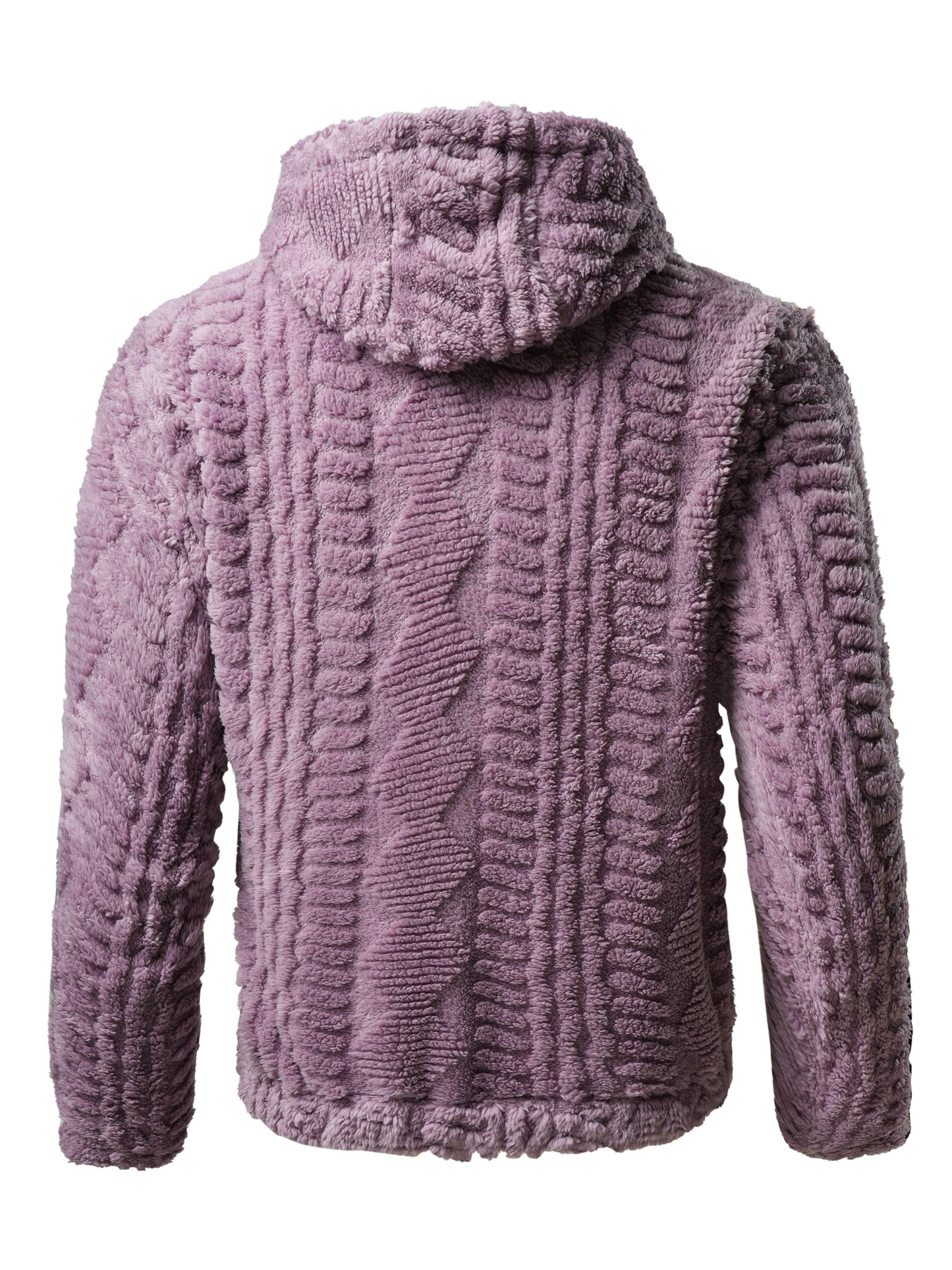 [Elson OBM] Solid Color Fashion Hooded Jacket, Long Sleeve Zip-Up Outerwear, Windproof and Warm, Comfortable for Autumn and Winter, Ideal as a Gift