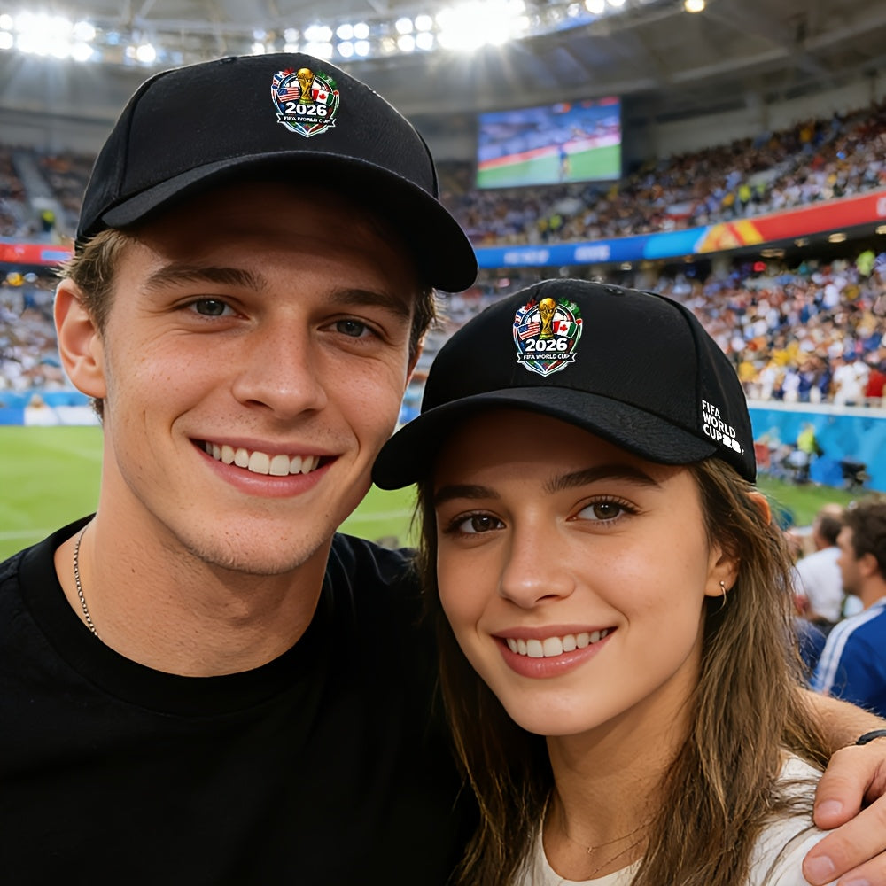 2026 FIFA World Cup Official Commemorative Baseball Cap Black
