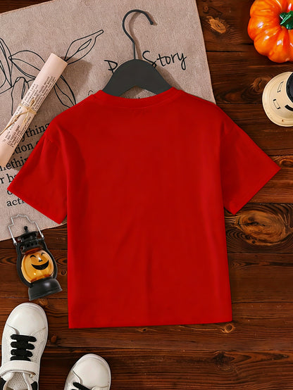 Girls' 10th Birthday Short Sleeve Cotton T-Shirt Casual Style