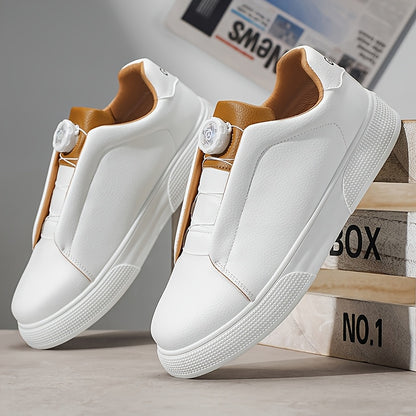 Men's Casual Sport Shoes with Slip-Resistant Buckle, All-Season