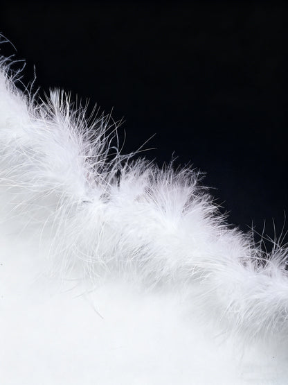 2025 New Christmas Party Event Gathering Date Plush Trim Sweet Sexy Women's Skirt Set