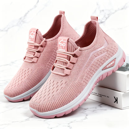 Women's Casual Low-Top Sneakers Breathable Fabric All-Season