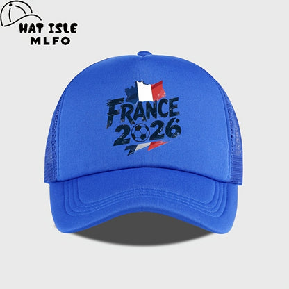 2026 France Football Printed Adjustable Baseball Cap