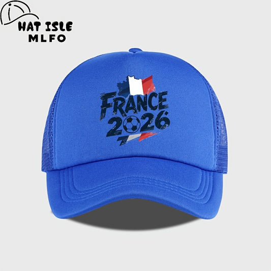 2026 France Football Printed Adjustable Baseball Cap - ayq
