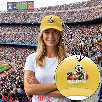 FIFA Unisex Lightweight Baseball Cap with PVC Coated Visor