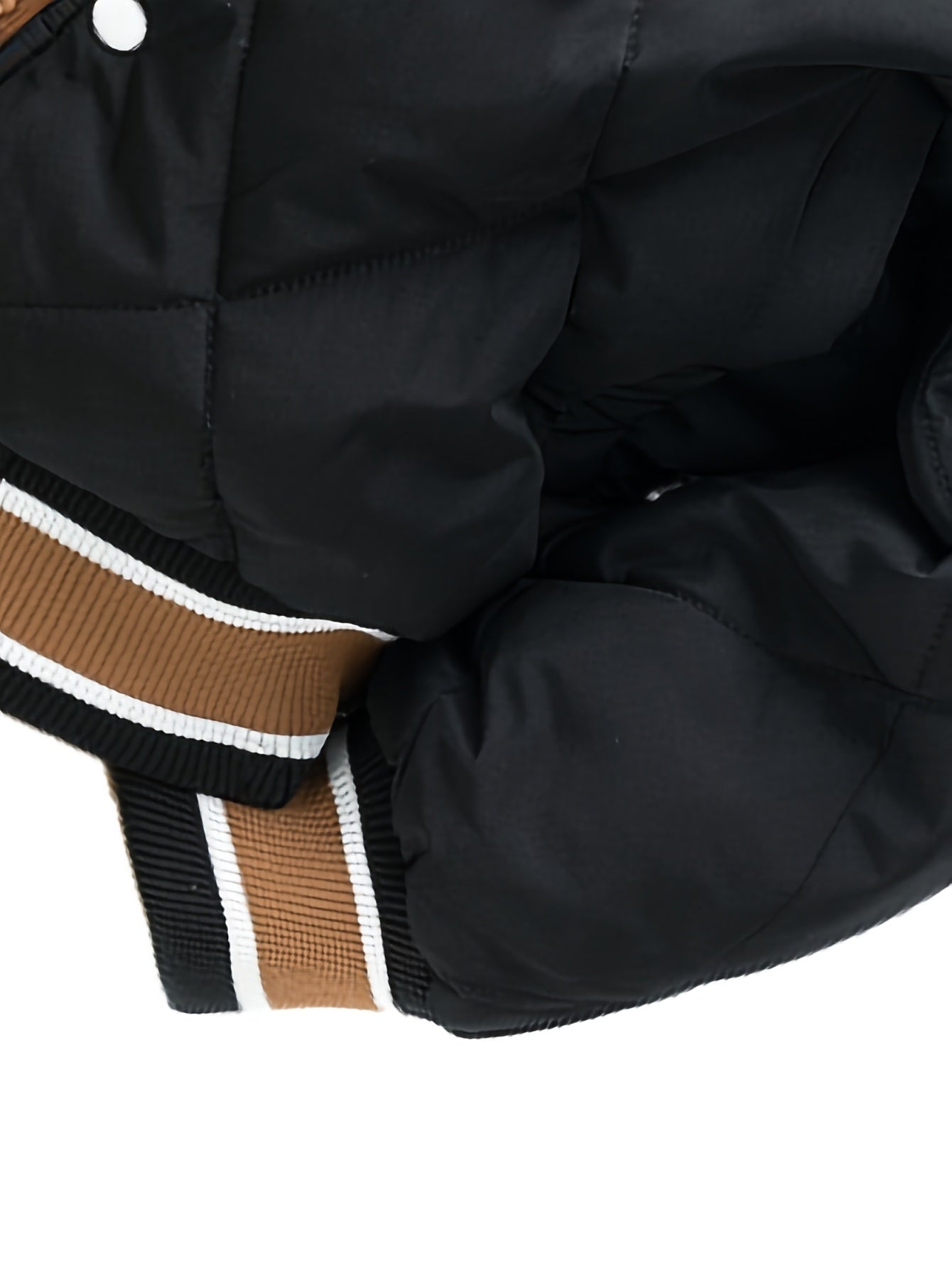 2025 New Product Men's Winter Warm Jacket with Letter Embroidery, Thickened Warm Casual Hooded Faux Two-Piece Jacket Coat for Camping, Christmas New Arrival