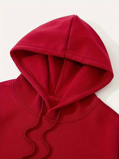 Men's Hooded Sweatshirt with Argentina Design - Casual Winter Pullover