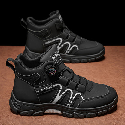 Men's Casual Chukka Boots for Hiking and Outdoor Use
