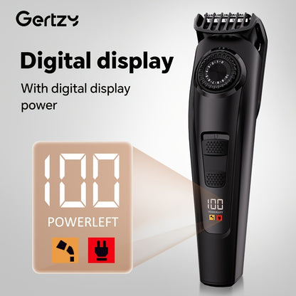 Men'S Electric Razors, USB Rechargeable, with a Digital Screen, Professional Beard Trimmers, Hair Clippers, Electric Shavers, And a Complete Kit for Professional Hair Cutting And Trimming.