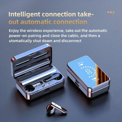 Wireless In-Ear Sport Earbuds with Power Bank & LED Display