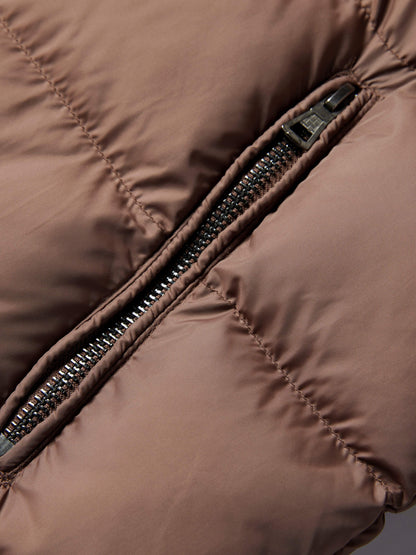 Men'S Casual Jacket with Faux Fur Collar, Polyester 100% Solid Color, Long Sleeve, Zipper Closure, Regular Fit, Woven Fabric, Outdoor Hiking Jacket with 60g/m² Lining Weight