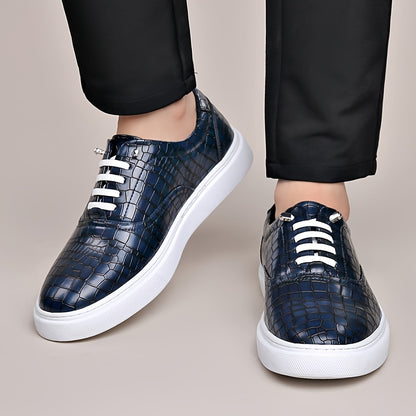 Men's Large Size Casual Slip-On Shoes with Anti-Slip Rubber Sole