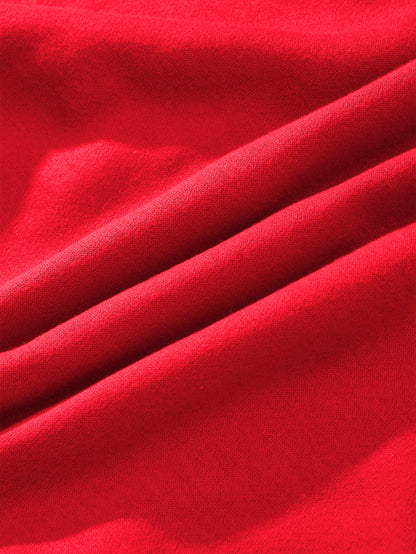 Women'S Pink "Happy New Year 51.46meter Print Hoodie - Cozy Casual Pullover with Golden Glittery Lettering, Long Sleeves, and Drawstring Hood, Perfect for Winter Celebrations, Winter Hoodie | Festive Print Hoodie | Stretchy F