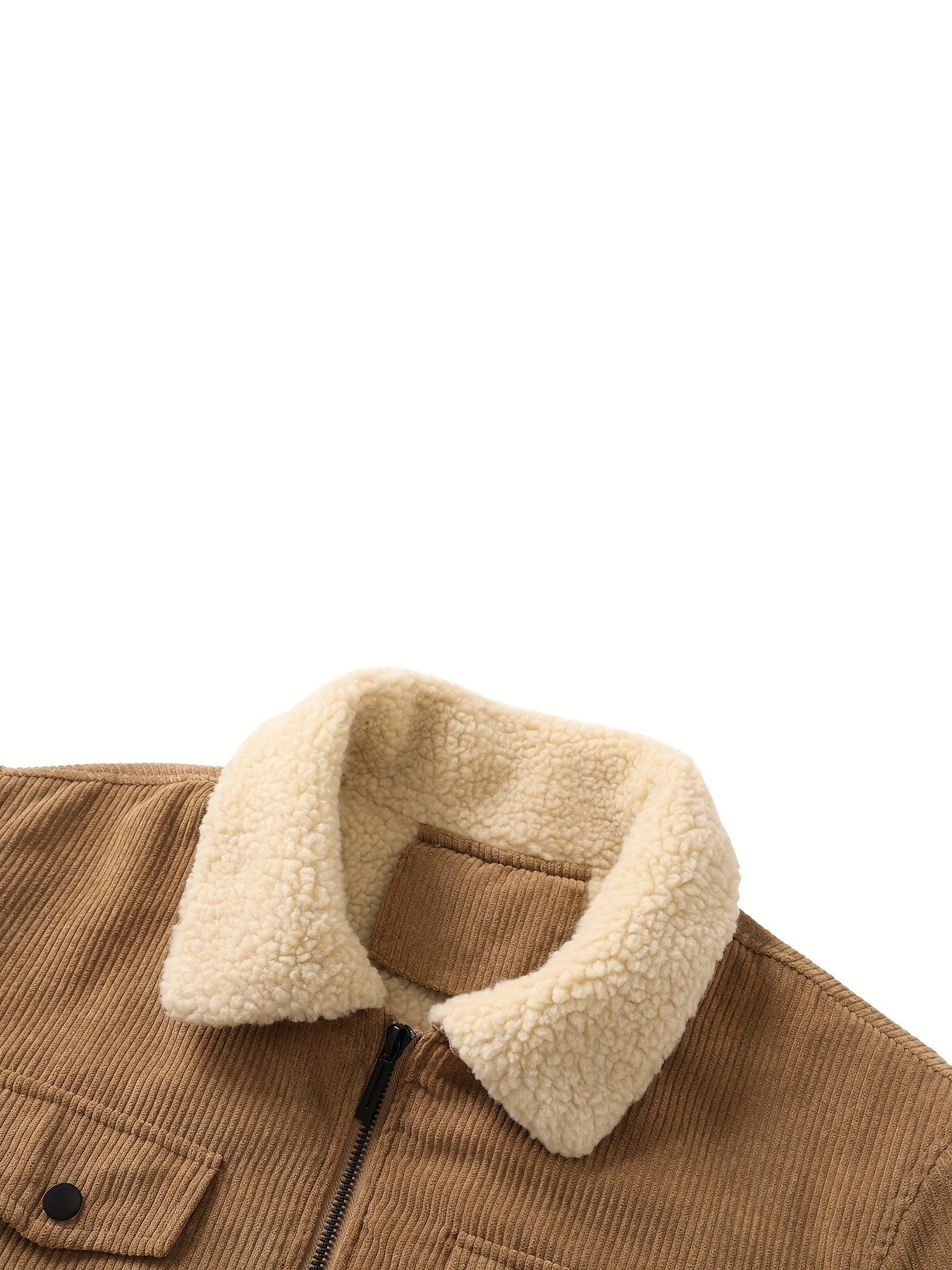 Men'S Heavy-Duty Thermal Jacket - Windproof & High Quality Winter Coat with Zipper Closure, Multi-Pocket Design, Non-Stretch Fabric - Cold Weather Outerwear for Everyday, Thick, Windproof Jacket, Casual Outerwear, Durable Con