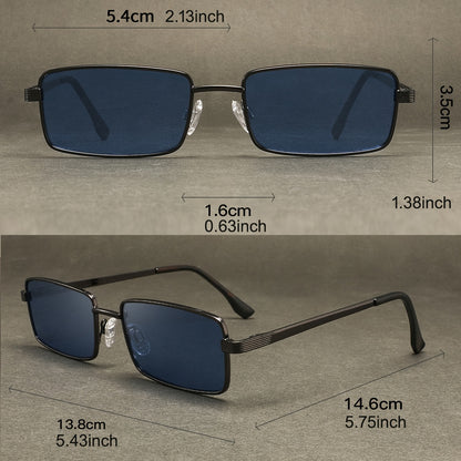Unisex Small Frame Driving Sunglasses with UV400 Protection