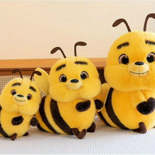 One Plush Bee Pillow, Perfect for Room Decor Or As a Birthday Gift
