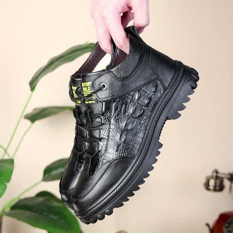 Genuine Leather High-End Plush Comfortable Warm Snow Boots