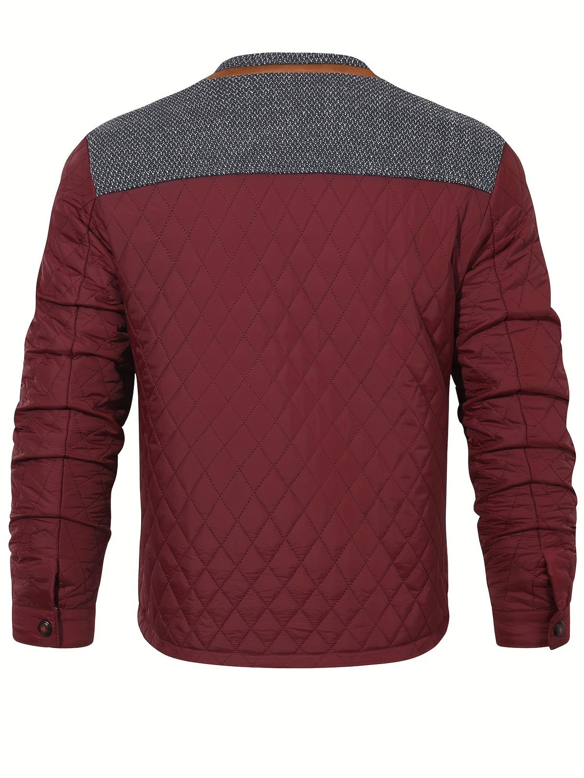 Men's Lightweight Warm Polyester Baseball Jacket for Hunting