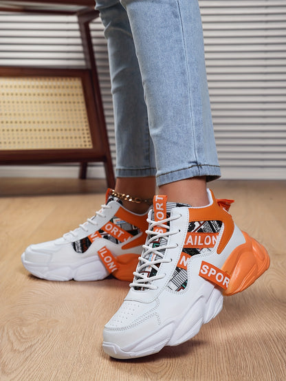 Women'S High-Top Plaid Skate Sneakers - Lightweight, Non-Slip, Shock-Absorbing Sneakers with EVA Sole, Synthetic Faux Leather Upper  Fabric Lining for All-Season Sports and Casual Wear, Casual Sneakers   Stylish Lace-Up Shoe