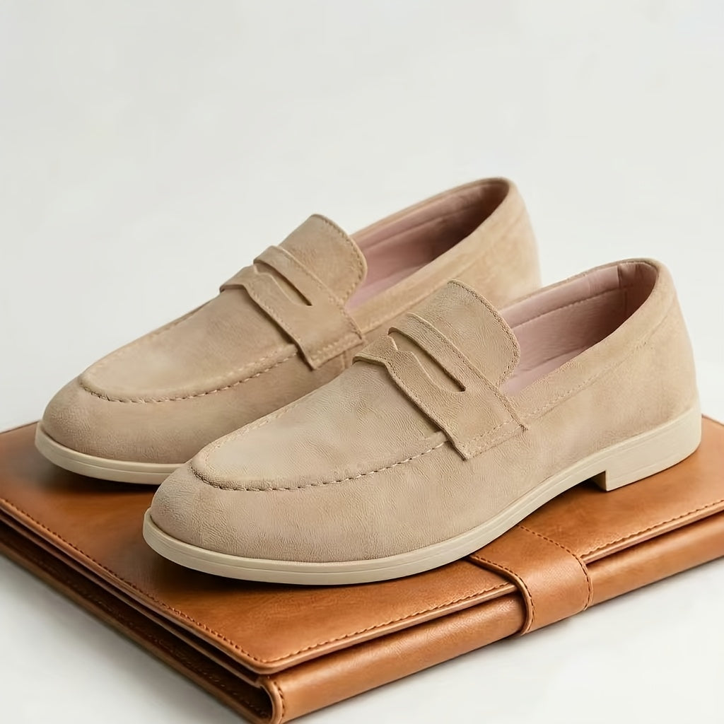 Men's Slip-On Loafers Casual & Business Flat Shoes