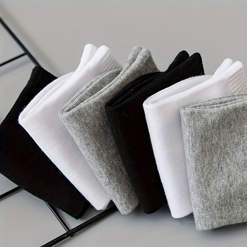 Men's 10-Pack Breathable Ankle Socks, Lightweight & Sweat-Resistant