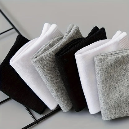 Men's 10-Pack Breathable Ankle Socks, Lightweight & Sweat-Resistant