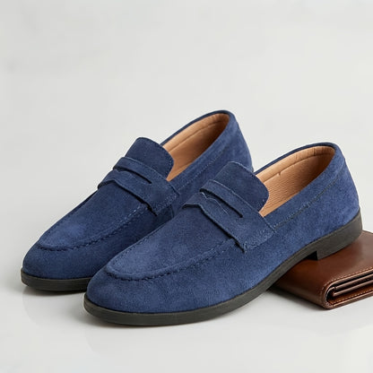 Men's Slip-On Loafers Casual & Business Flat Shoes