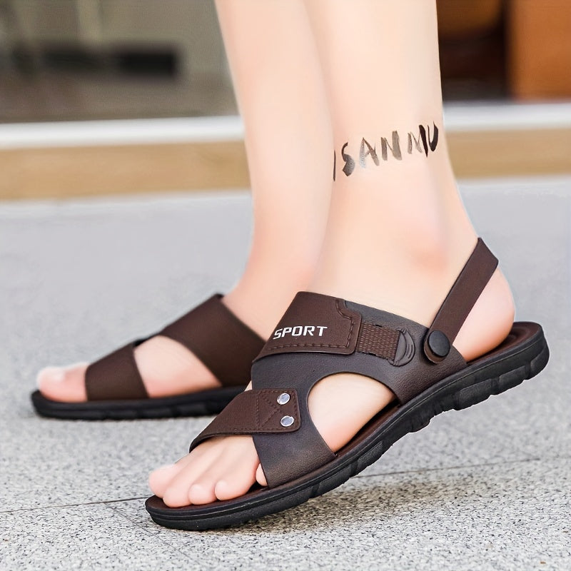 Men's Soft-Soled Vintage Sandals - Comfortable, Lightweight, Anti-Slip