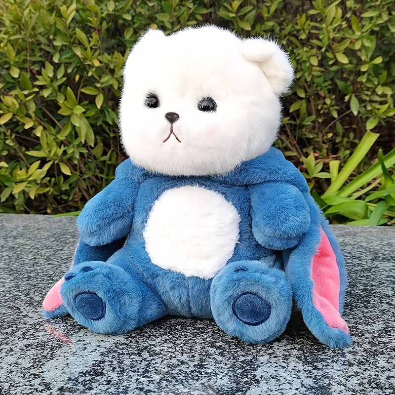 Cartoon Bear Plush Toy, Transforming Bear Doll, Cute Stuffed Toy, Adorable Teddy Bear Figure, Suitable for Halloween, Day, Thanksgiving, Easter, Christmas, Gifts, Holiday Presents, Birthday Gifts, New Year Gifts, Sofa Decorat