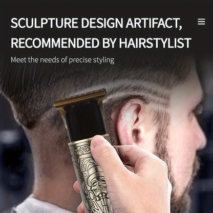 USB Charging Cordless Hair Clipper Electric Trimmer Men's Body Hair Beard Trimmer Rechargeable Shaver