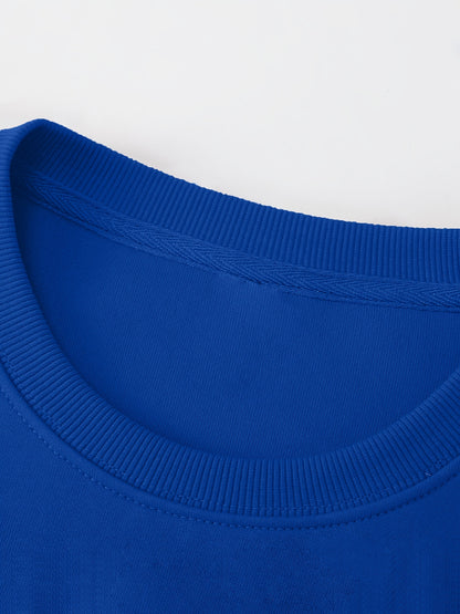 Men'S Happy New Year Sweatshirt - Light Grey with Orange Lettering - Regular Fit Crewneck Pullover for New Year'S Eve, NYE Parties & Casual Attire - Non-Permanent Celebration Sweater for Everyday & Special Occasions, New Year