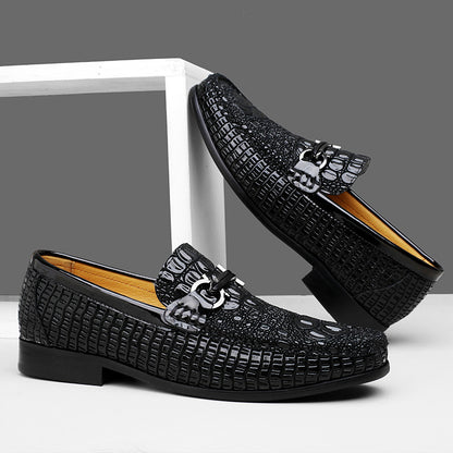 Men's All-Season Slip-On Business Casual Oxford Shoes