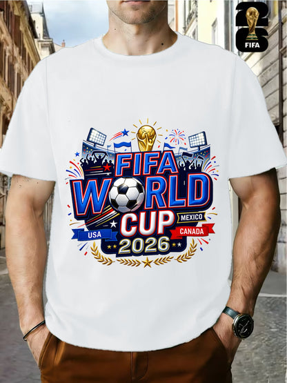 Men's FIFA 2026 World Cup USA Canada Mexico T-Shirt
