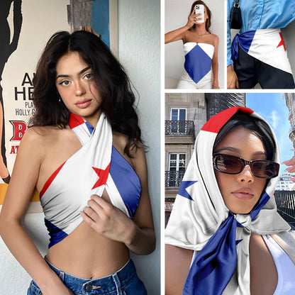 Lightweight Panama Flag Headscarf for Sports and Outdoor Wear