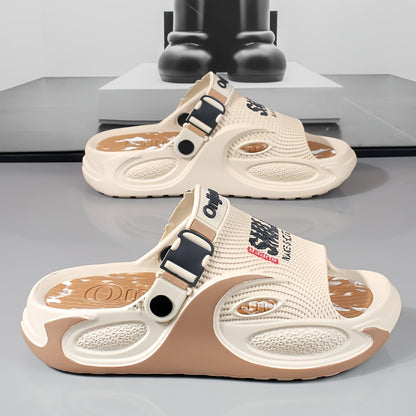 Men's Summer EVA Slides, Lightweight Breathable Casual Sandals