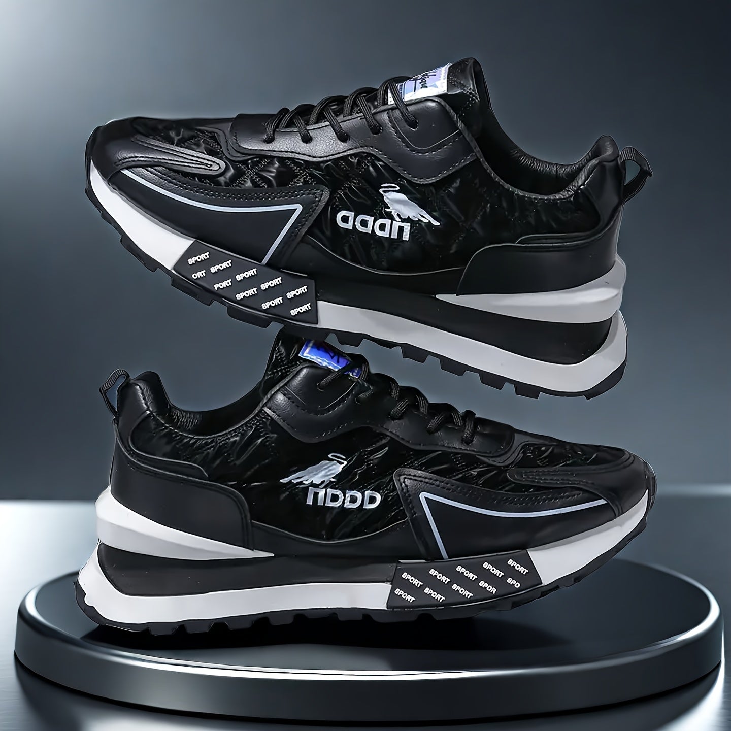 Special Offer Men'S Sports Shoes New Korean Style Trendy Low-Top Breathable Skate Sneakers Fashionable Versatile Dad Shoes