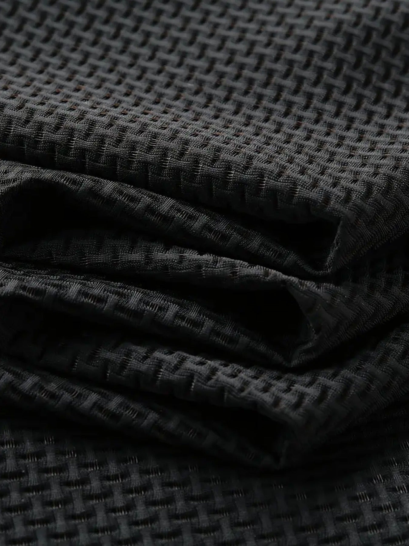 FS1128 Style Men'S Jacquard Polo Shirt with Unique Print Patterns, Casual Short Sleeves, Summer Fashion, Breathable Embossed Top, a Perfect Gift - ayq