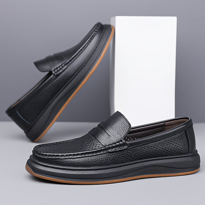 Men's Comfortable Business Casual Loafers with Non-Slip Sole