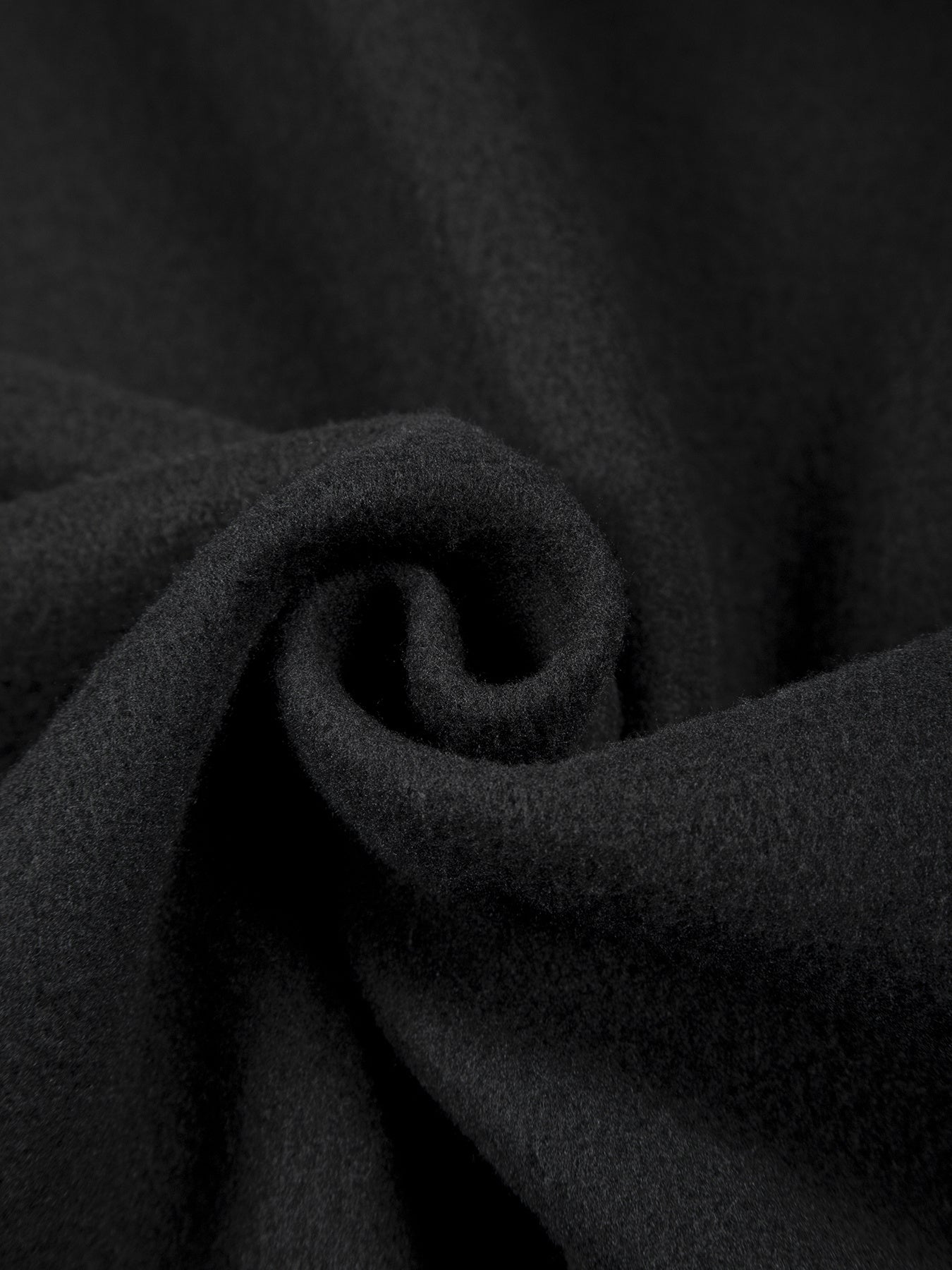 Men's Stand Collar Zip-Up Solid Color Fleece Jacket Long Sleeve Casual Sport Hoodless Coat with Large Side Pockets, Suitable for Daily Wear, Outdoor Activities, Hiking