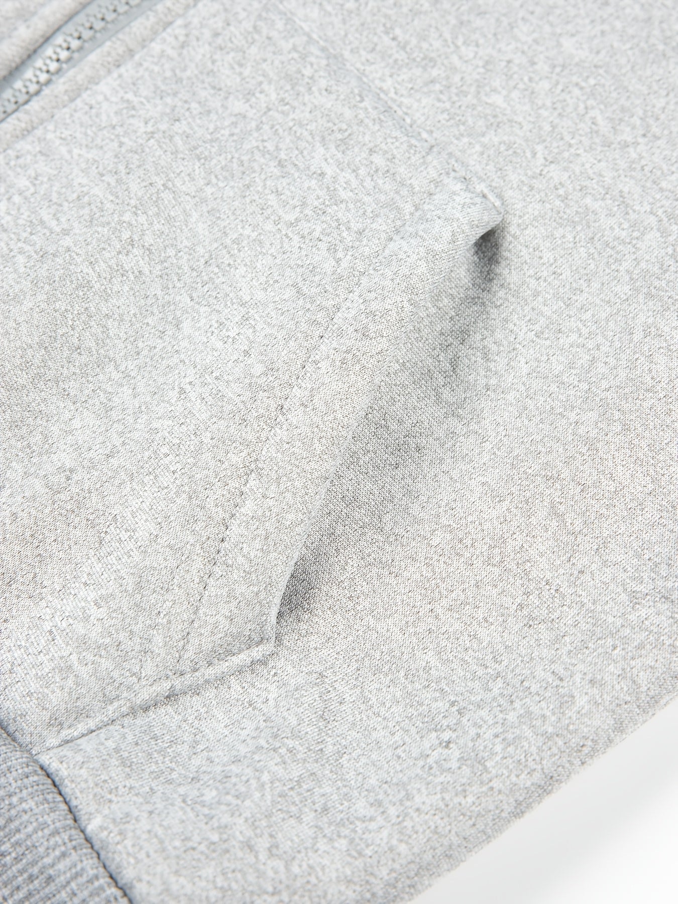 2pcs Boys' Fleece-Lined Hooded Sweatshirt + Casual Pants Set, Solid Color Long-Sleeved Zip-Up Top with Medium Stretch Warm Fabric for Autumn/Winter Season, Perfect for