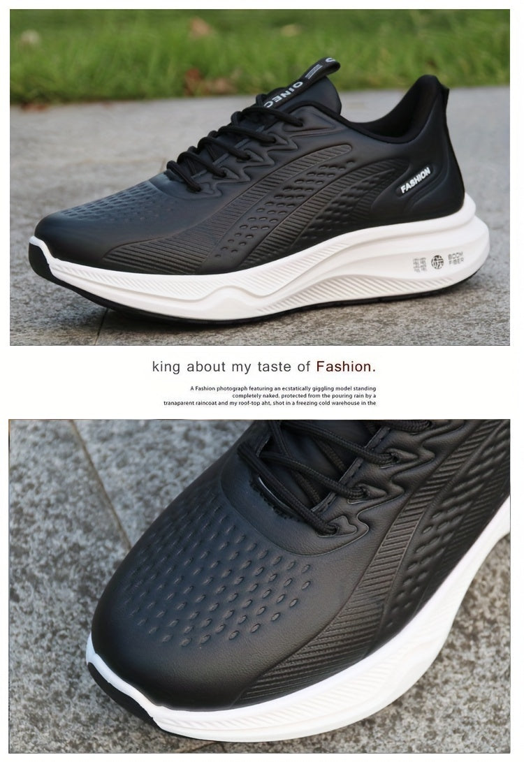Men's Autumn/Winter High Quality Versatile Work Shoes, Trendy Fashionable Anti-Slip Lightweight Sneakers for Students, Men's Running Shoes - ayq