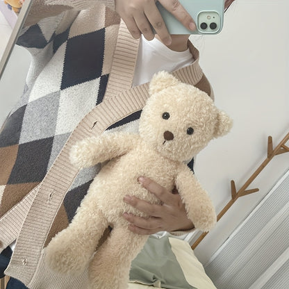 Adorable Plush Teddy Bear, a Soft And Furry Stuffed Animal, Ideal for Decorating a Room And Making Perfect Gifts for Friends on Their Birthdays And During Christmas.