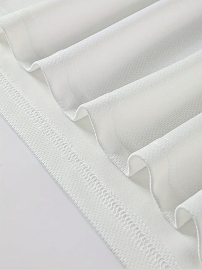 Men'S 2026 Happy New Year Santa Claus Graphic T-Shirt - Breathable Summer Casual Tee with Golden & Red Print, Regular Fit Round Neck Short Sleeve, Festive Clothing, Comfortable Fit, Holiday Shoppers