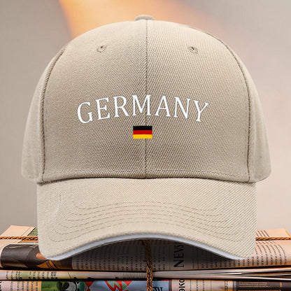Adjustable German Flag Baseball Cap Lightweight Casual Hat