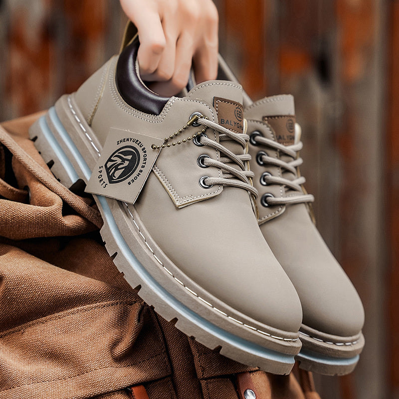 A Pair of Men'S Casual Sneakers, Trendy And Versatile Tennis Shoes, Outdoor Camping Footwear for Men - ayq