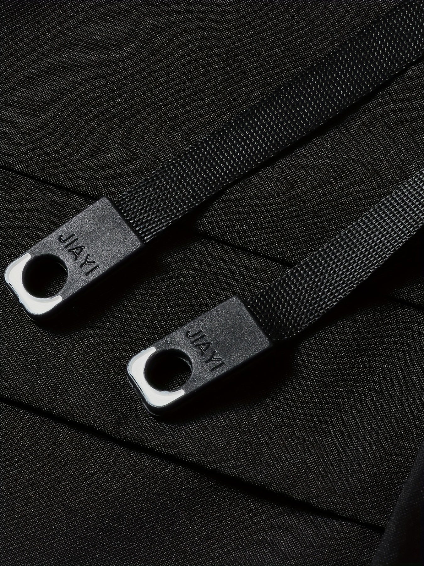 Men'S Stylish Black Hooded Windbreaker Jacket with Zipper Pockets - Casual, Loose Fit, Long Sleeve, Polyester Lining, Perfect for Spring and Fall, Casual Wear Jacket|Hooded Jacket|Zippered Jacke