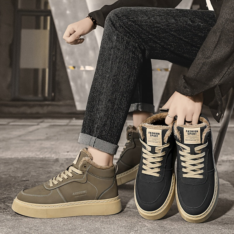 Men's Winter Casual Shoes - Comfortable & Stylish for Daily Wear and Outdoor Adventures
