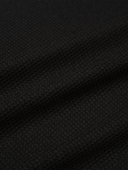 Men's Solid Short Sleeve Zipper Shirt, Casual Male Shirt For Summer Outdoor, Gift For Men - ayq