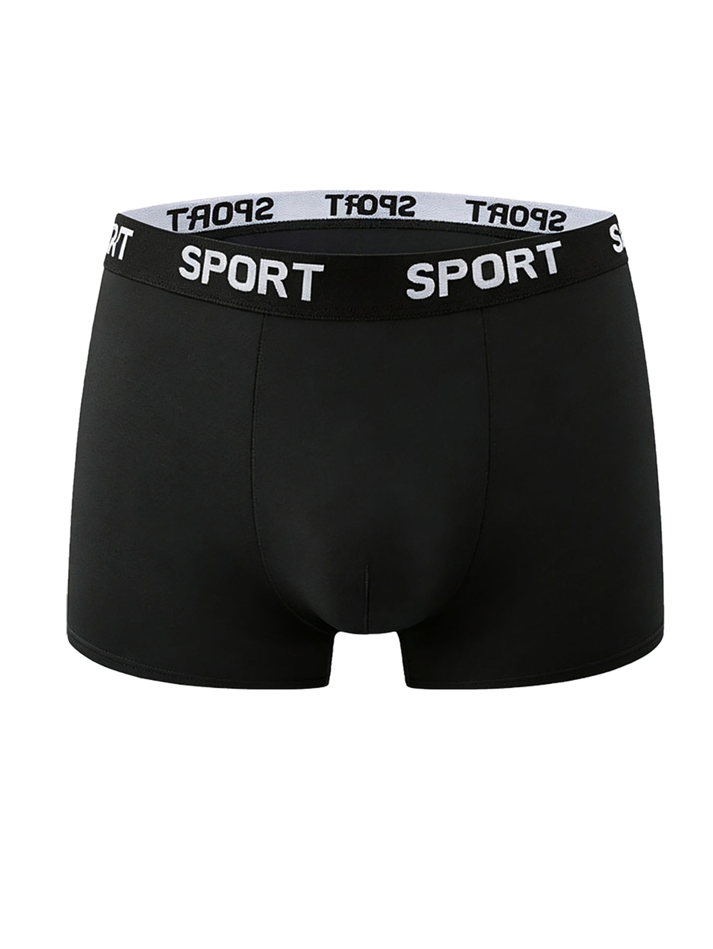 Men's Stretchy Breathable Sports Boxers - Comfortable Daily Wear