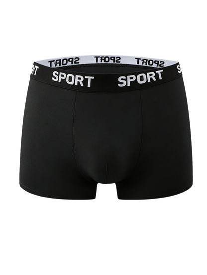 Men's Stretchy Breathable Sports Boxers - Comfortable Daily Wear